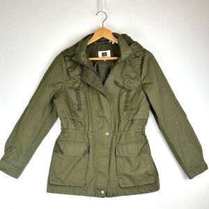 Laundry by Design Hooded Anorak Jacket Utility